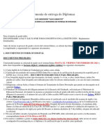 Modelo Instructivo para Acceder A La Ceremonia de Grados Marzo 2021-1 - PREGRADO v1