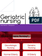 Geriatric Nursing: John Paul R. Concepcion