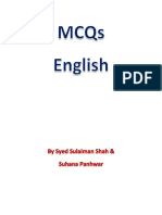 English MCQs