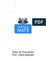 Taller de Fracciones y Desafios Matematicos