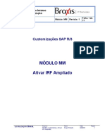 Cap7. TR MM - Customizing - Ativar IRF Ampliado