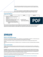 Spar Key Technical Requirements