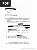 Notice of Claim Redacted