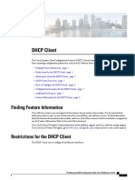 DHCP Client: Finding Feature Information