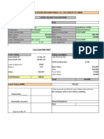 Country Vacations International LLC, Sultanate of Oman Leave Salary Calculation Date