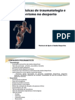 Módulo 3 - Noções Básicas de Traumatologia e Socorrismo