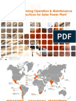 Optimizing Operation & Maintenance Practices For Solar Power Plant