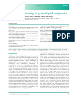 Update On Radiotherapy in Gynaecological Malignancies: Review