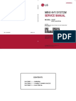 Mini Hi-Fi System: Service Manual