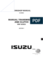 Sec 07 Manual Transmission & Clutch (MBP Series)