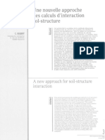 RFG N°072 (1995) - Nouvelle Approche Des Calculs D'interaction Sol-Structure - C.Gilbert