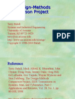 The Design-Methods Comparison Project