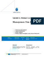 Modul 5 Manajemen Tim Proyek