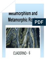 Metamorphism and Metamorphic Rocks: Cuaderno - 6