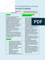 Desarrollo de Competencia Lectora