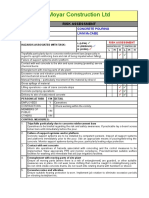 Concrete Pouring (Risk Assessment)