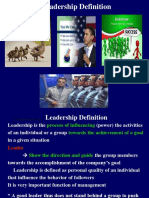 Leadership Definition