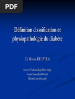 Définition Classification Et Physiopathologie Du Diabète