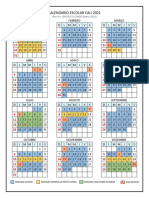 Calendario Escolar Cali 2021 Enero 4 2021