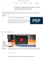 How To Recover CHKDSK Orphaned File To Fix Ruined Drive