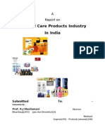 Personal Care Industry Report