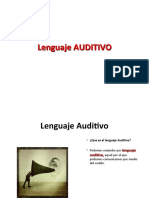 Lenguajes AUDITIVO