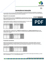 Ficha de Aula Equivalências E Negações