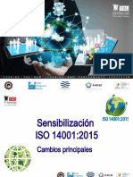 Sensibilización ISO 14001-2015