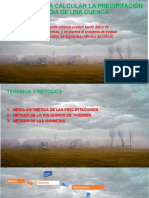 MÉTODOS PARA CALCULAR LA PRECIPITACIÓN MEDIA DE UNA Lks