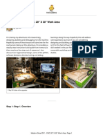 Medium Sized DIY CNC 20 X 30 Work Area