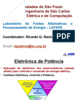 Sel0401 - Aula - 1 - Noções Gerais Sobre Eletrônica de Potência