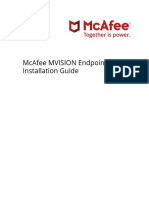 Mcafee Mvision Endpoint Installation Guide