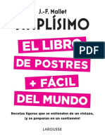 Simplisimo El Libro de Postres Mas Facil Del Mundo