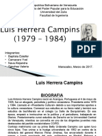 Modo de Vida Luis Herrera Campins