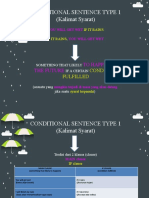 Conditional Sentence Type 1