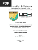 Universidad de Huánuco: Facultad Deciencias de La Salud