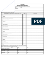 CHECKLIST PARA TRABAJOS EN TERRENO PEM (Rev 0)