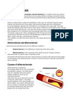 Causes of Atherosclerosis