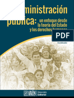 La Administración Pública Un Enfoque Desde La Teoría Del Estado y Los Derechos Humanos 1