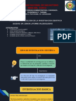 Tipos de Investigacion - Metodologia