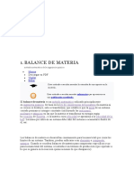 Documentobalance de Materiales