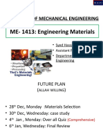 Department of Mechanical Engineering