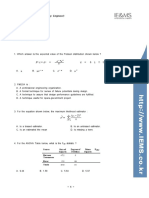 CRE Sample Test #2.: P X K e K K