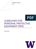 Guidelines For Personal Protective Equipment (Ppe) : JUNE 2020