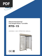 RTD-15 Operation Manual