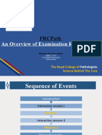 Usman FRCPath An Overview of Examination Requirments 1