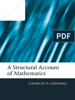 Charles S. Chihara - Structural Account of Mathematics (2004)