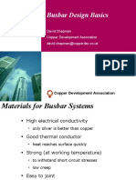 Busbar Design Basics: David Chapman Copper Development Association David - Chapman@copperdev - Co.uk