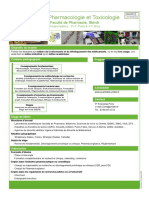 Maquette - Master PHARMACOLOGIES TOXICOLOGIE