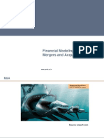 Financial Modeling Using Excel Mergers and Acquisitions: WWW - Yerite.co - in